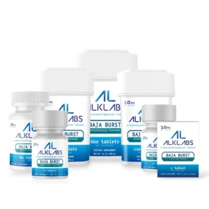 alklabs 7 hydroxymitragynine baja burst 10mg tablet set 24883