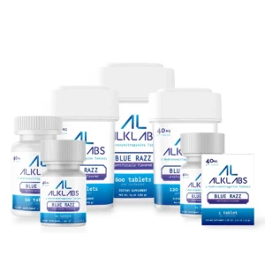 alklabs 7 hydroxymitragynine blue razz 40mg tablet set 65901