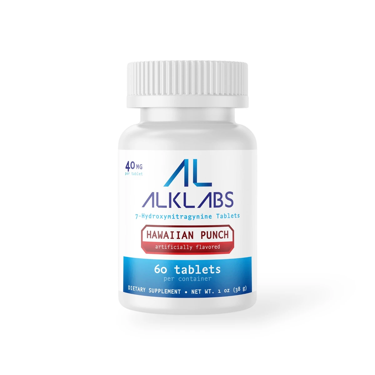 AlkLabs 7 Hydroxymitragynine Hawaiian Punch 40mg Tablet 60ct 51593