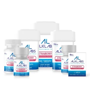 alklabs 7 hydroxymitragynine strawberry 80mg tablet set 30904