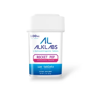 alklabs+7 +hydroxymitragynine+rocket+pop+100mg +120ct